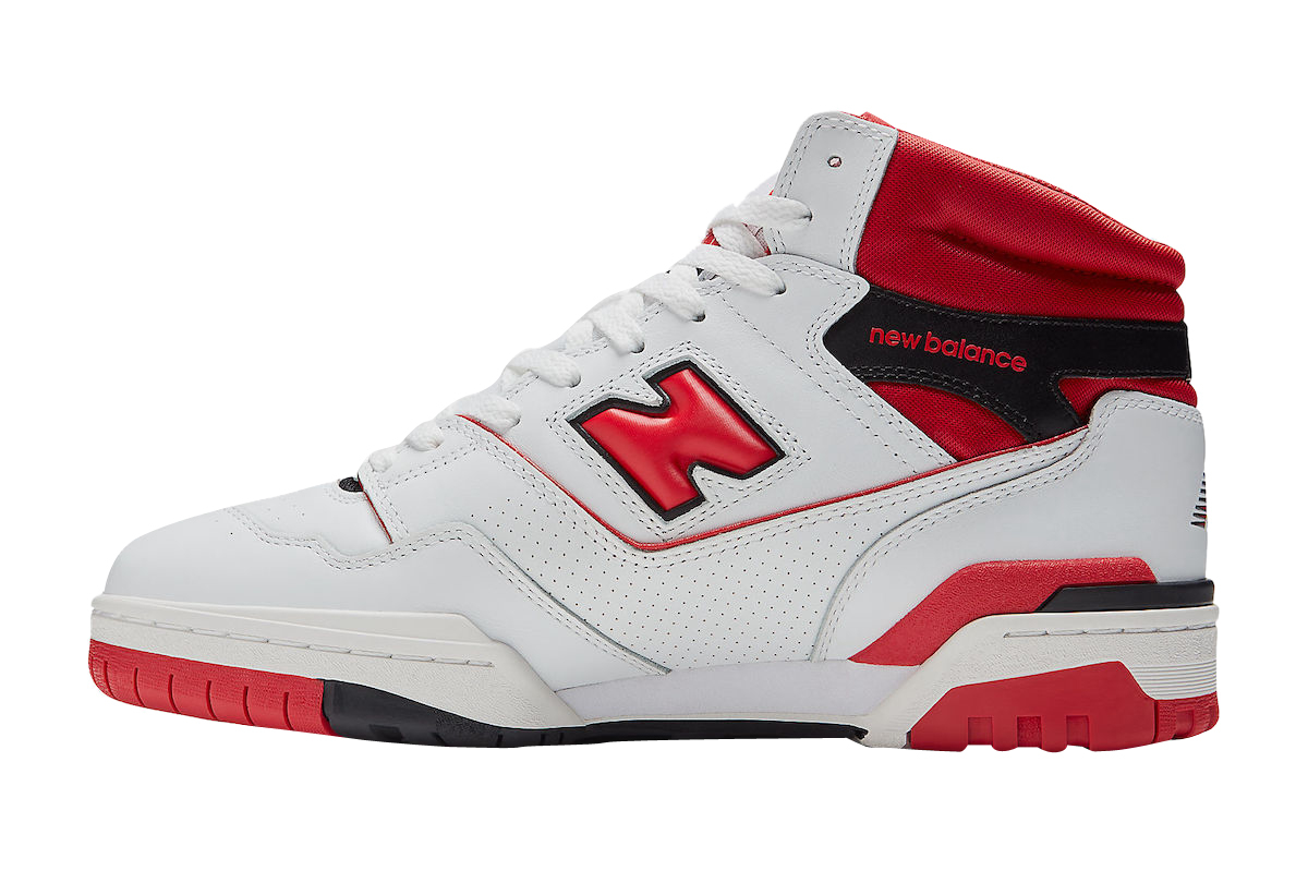 New Balance 650 White Red