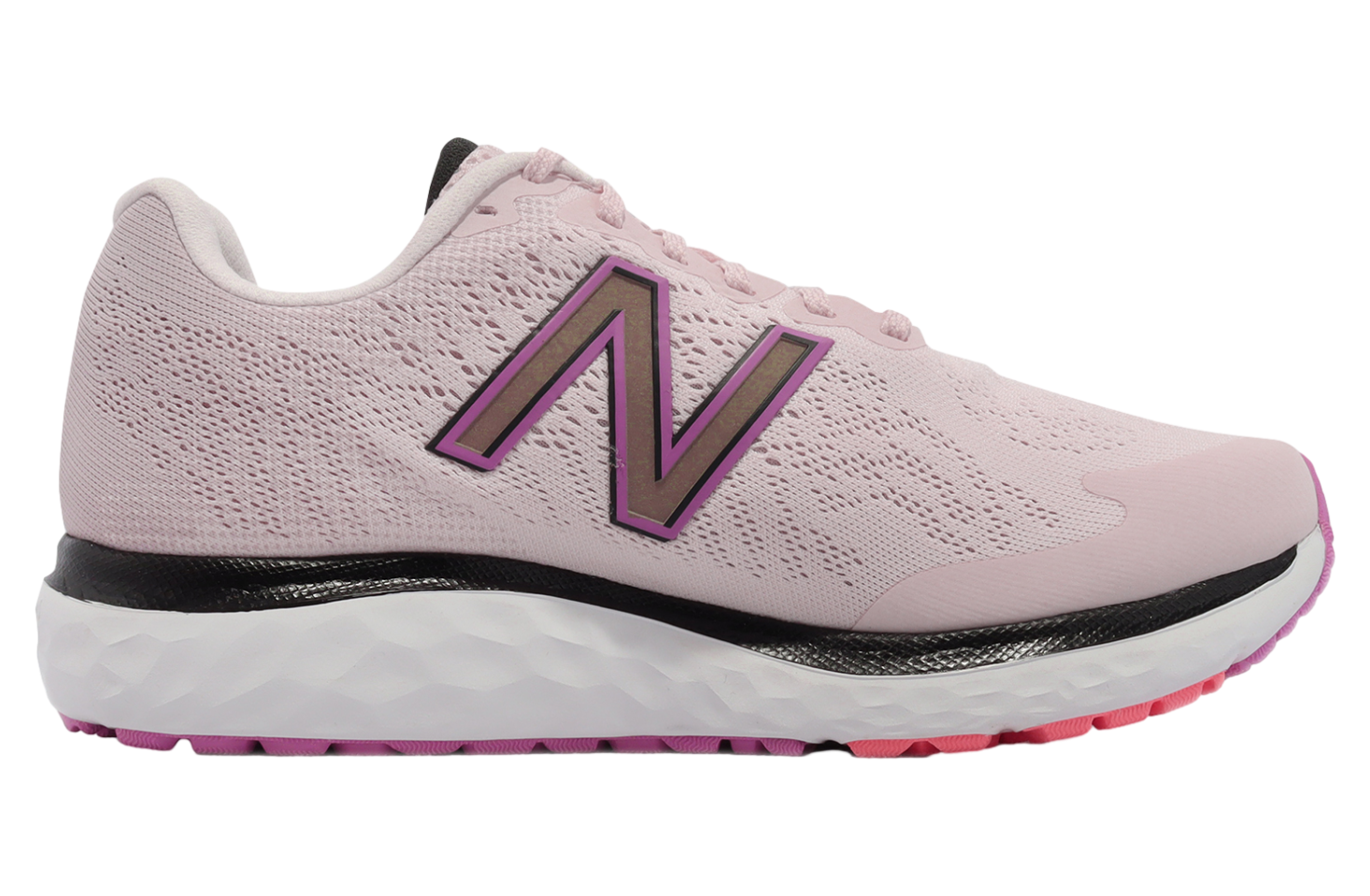 New Balance 680 V7 D Wide WMNS Pink / Metallic Silver