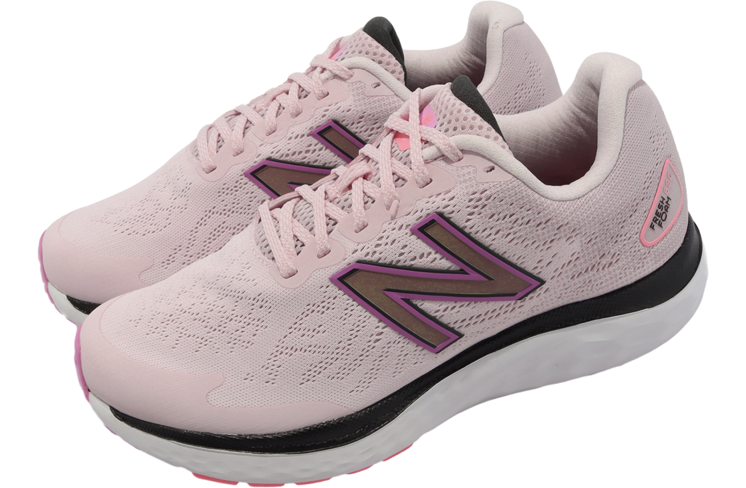 New Balance 680 V7 D Wide WMNS Pink / Metallic Silver