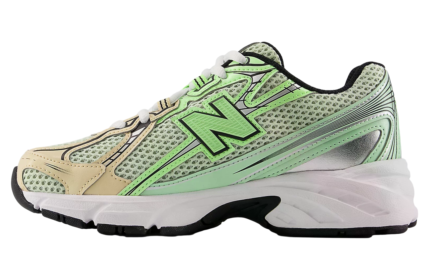 New Balance 740 GS Mint Flash / Ash Wood