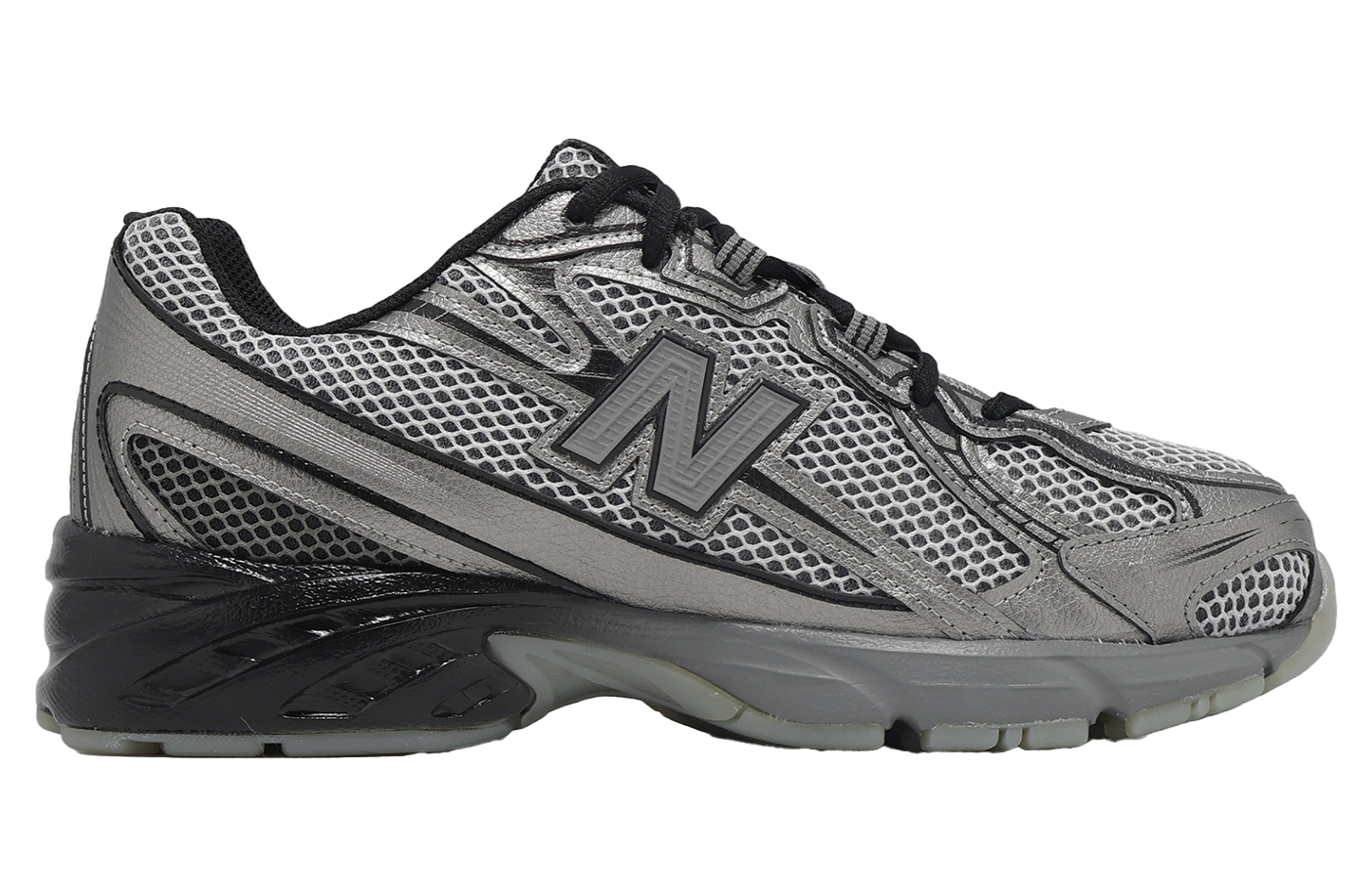 New Balance 740 Metallic Silver / Black
