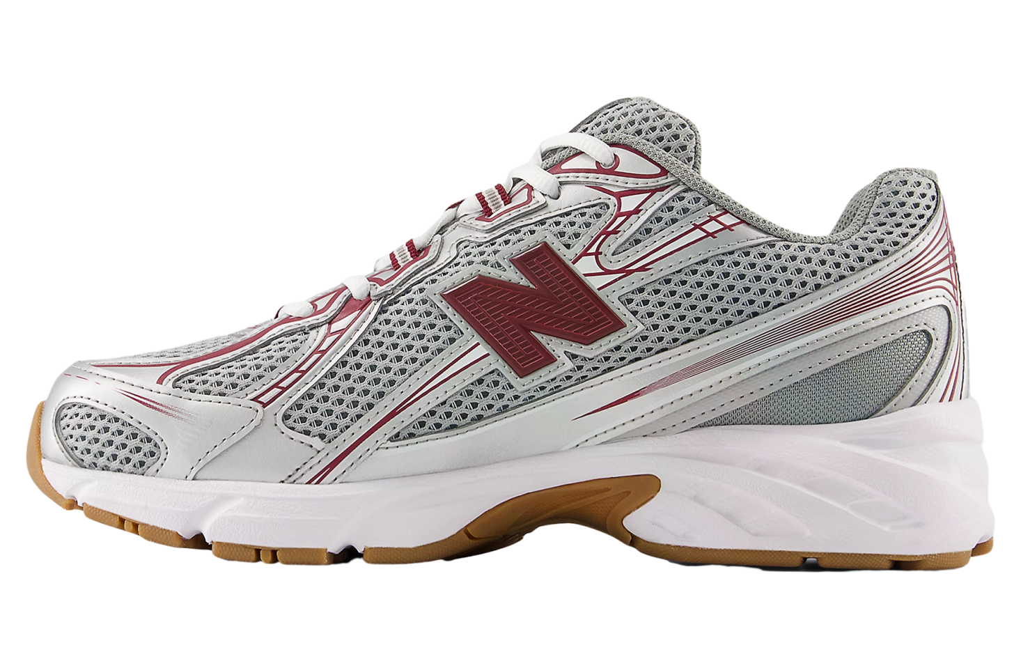 New Balance 740 Monarch Burgundy / Slate Grey