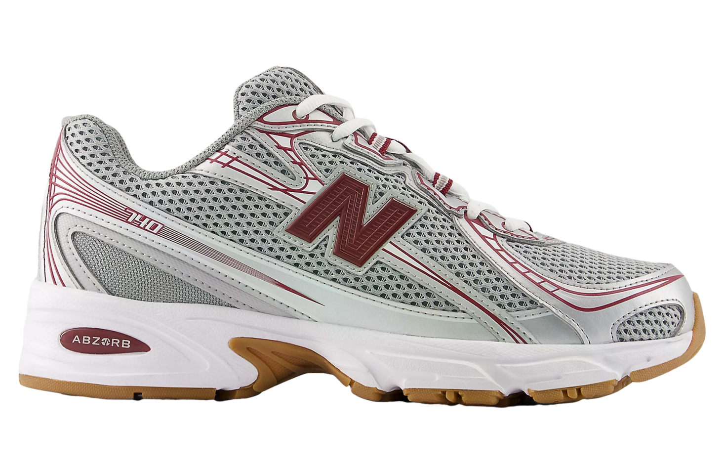 New Balance 740 Monarch Burgundy / Slate Grey