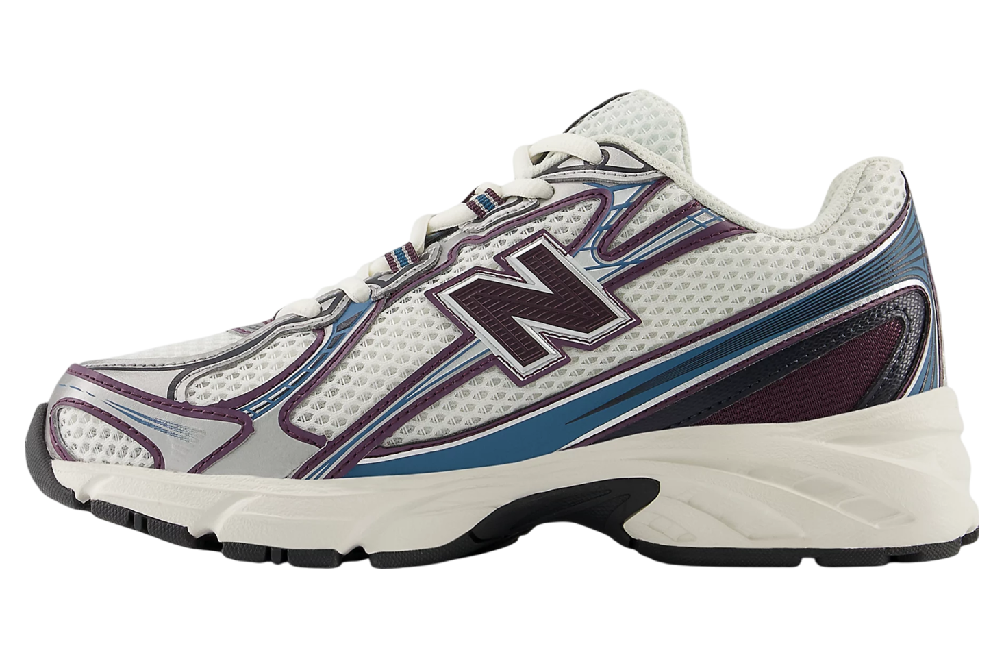 New Balance 740 Sea Salt / Plum Brown