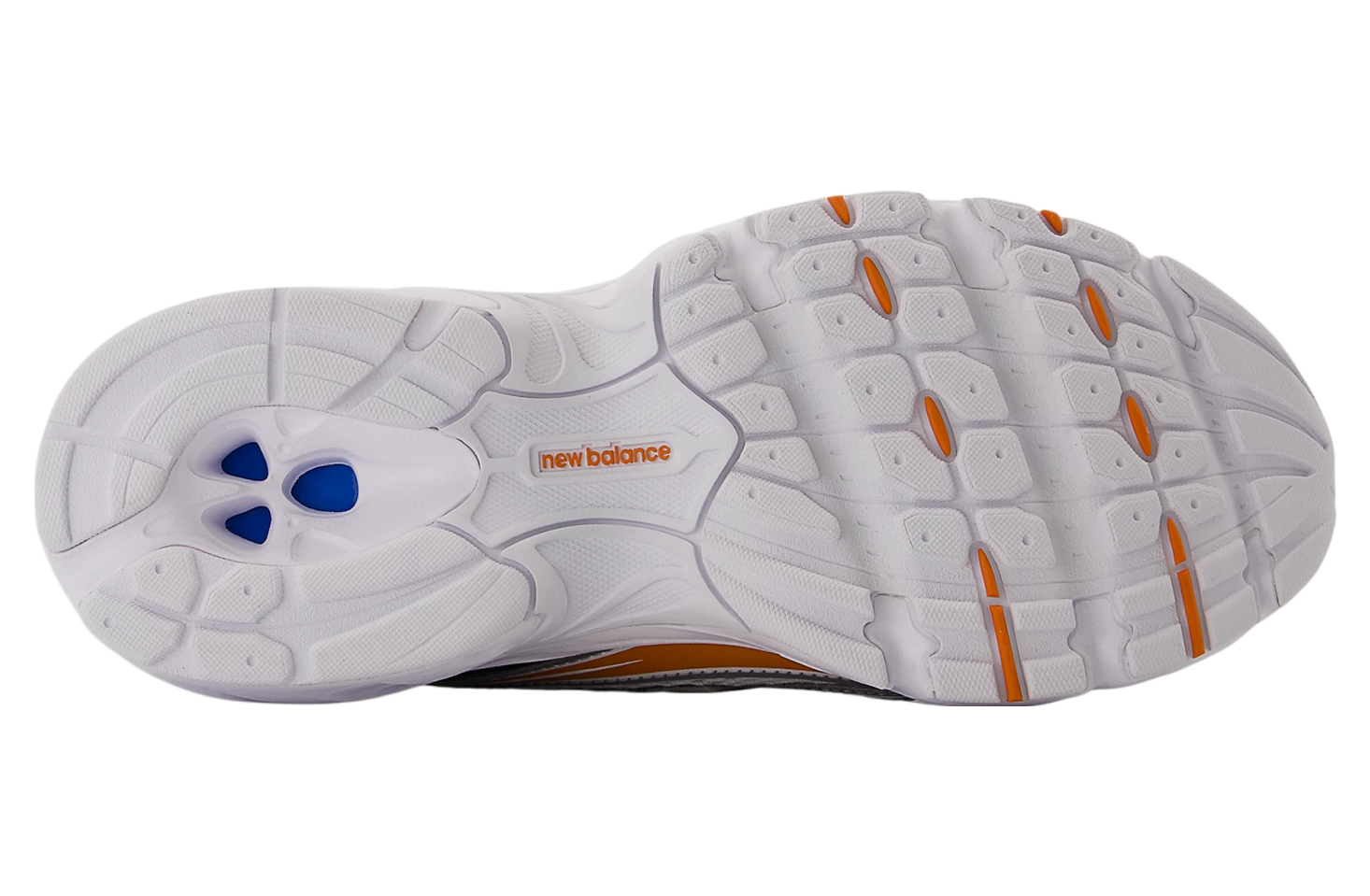 New Balance 740 White / Classic Orange