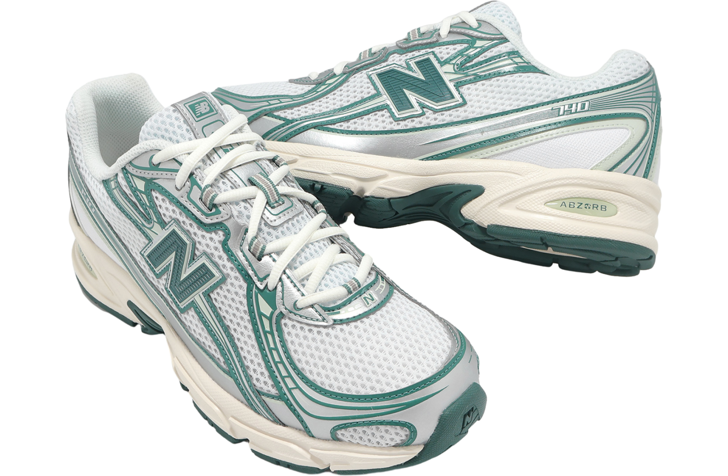 【New Balance】The 740 NBPDFS407J / U740NC2 (GREEN) New Balance 740 V2 in green | SVD