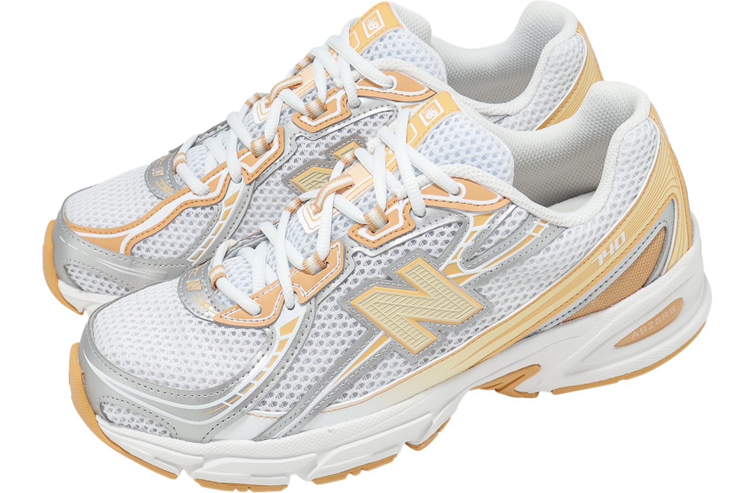 New Balance 740 White / Yellow
