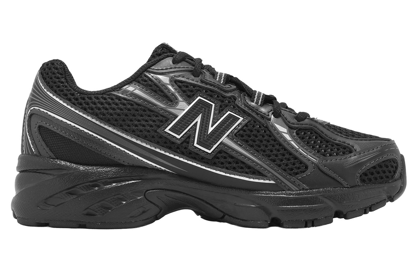 New Balance 740 Wide GS Black / Silver