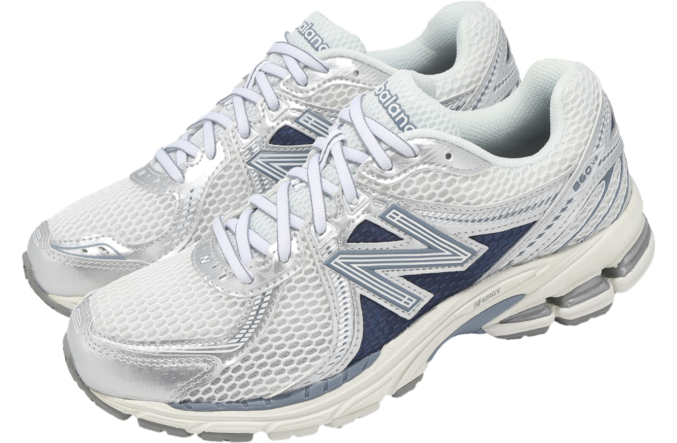 New Balance 860 V2 Silver / Navy / White
