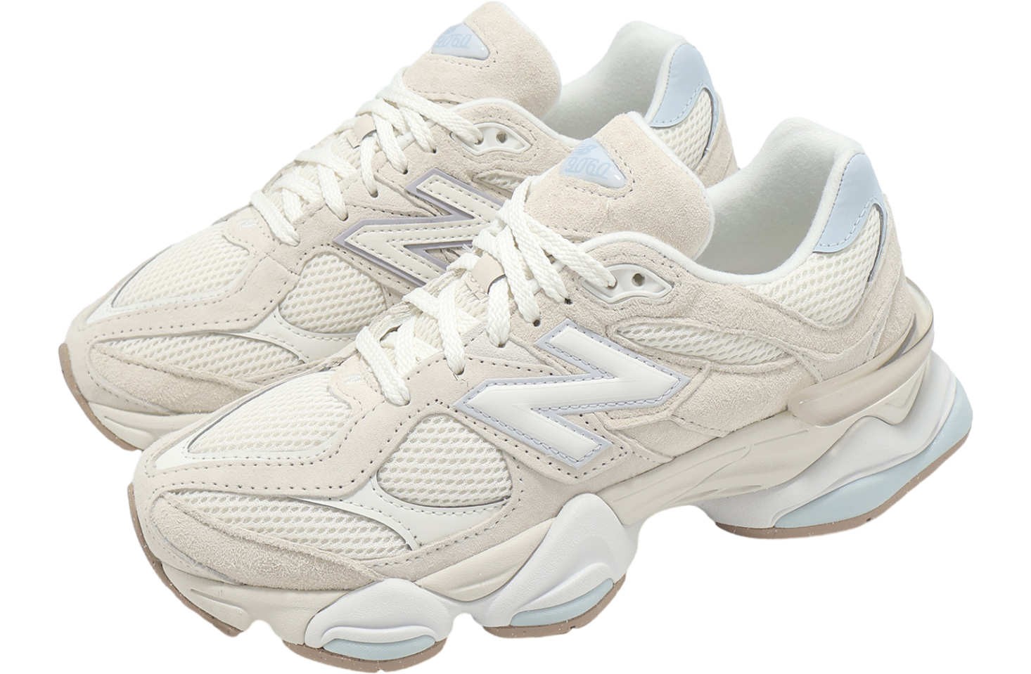 New Balance 9060 Bisque / Frosted Glass / White