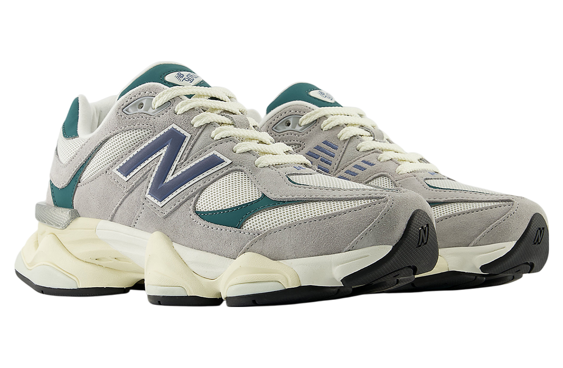 New Balance 9060 Concrete / Green