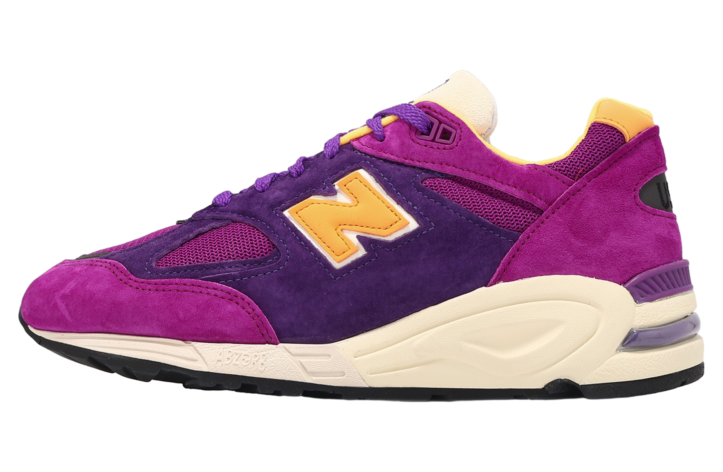 New Balance 990 V2 Purple / Yellow