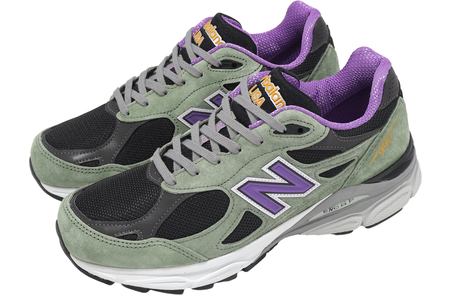 New Balance 990 V3 Green / Black