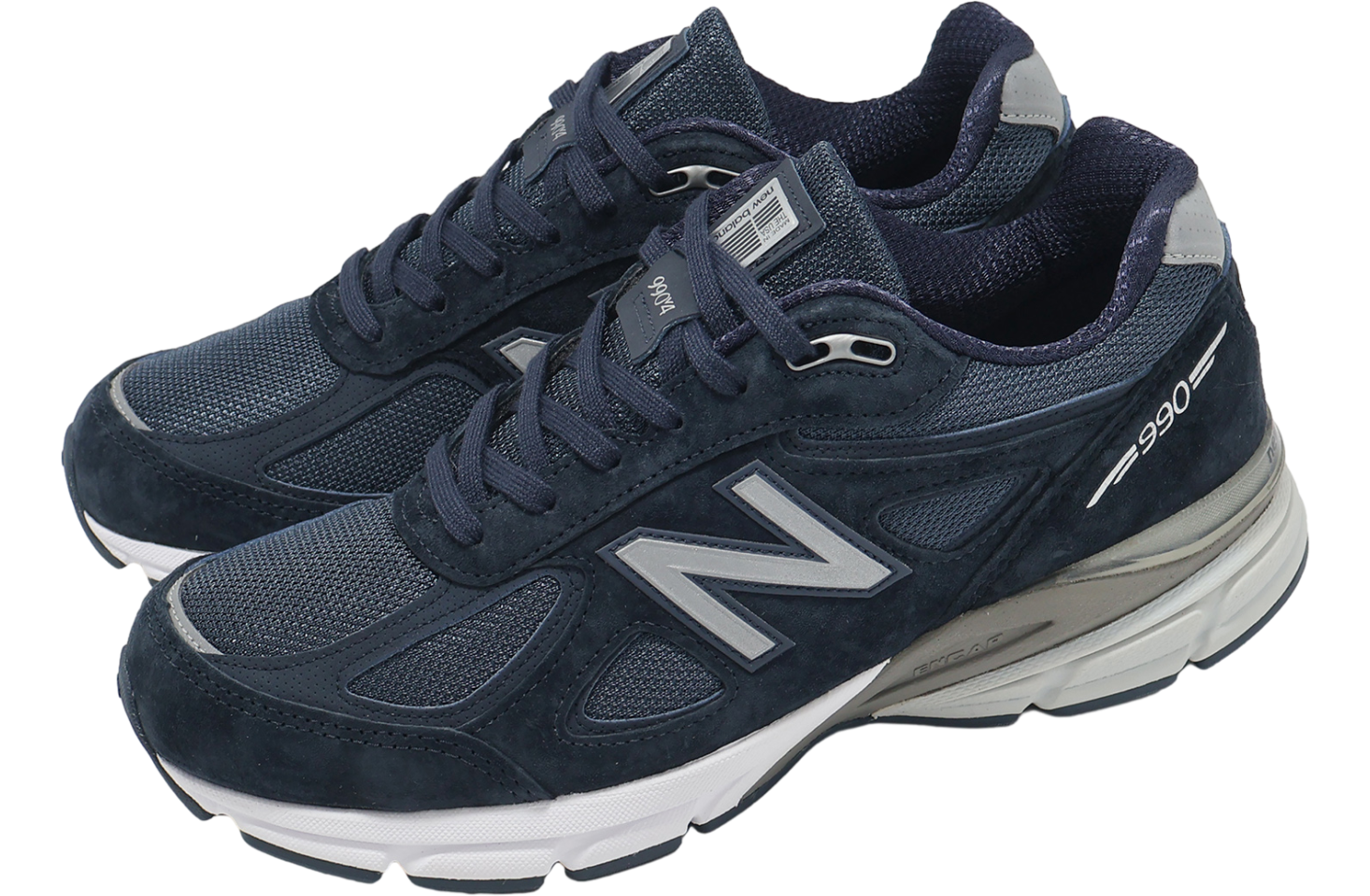 New Balance 990 V4 Navy / Silver