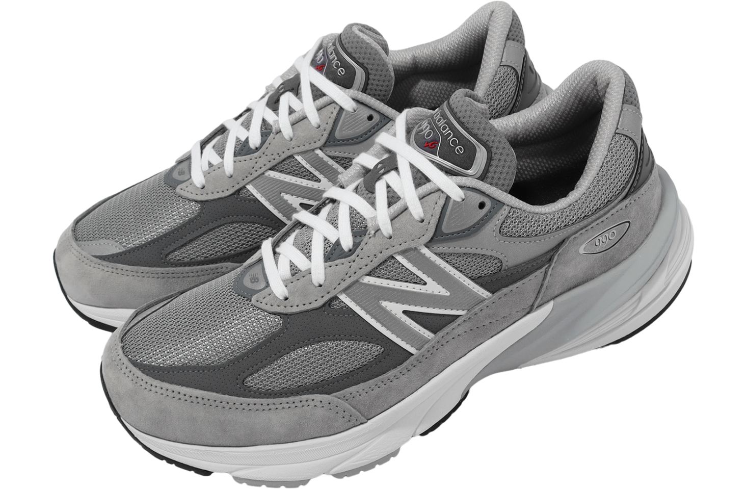 New Balance 990 V6 2E Wide Grey / Metallic Silver - May 2023