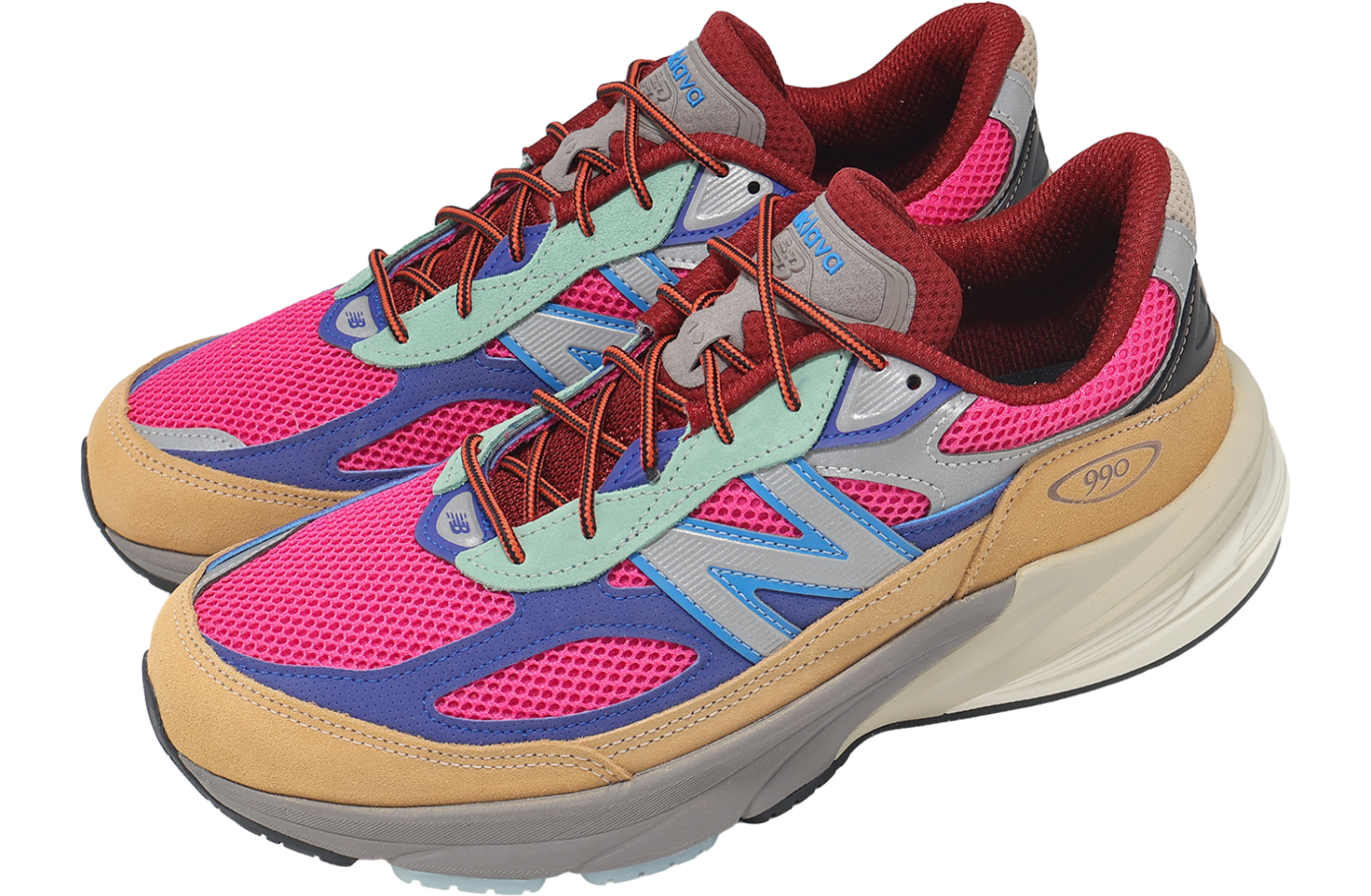 New Balance 990 V6 Beige / Purple