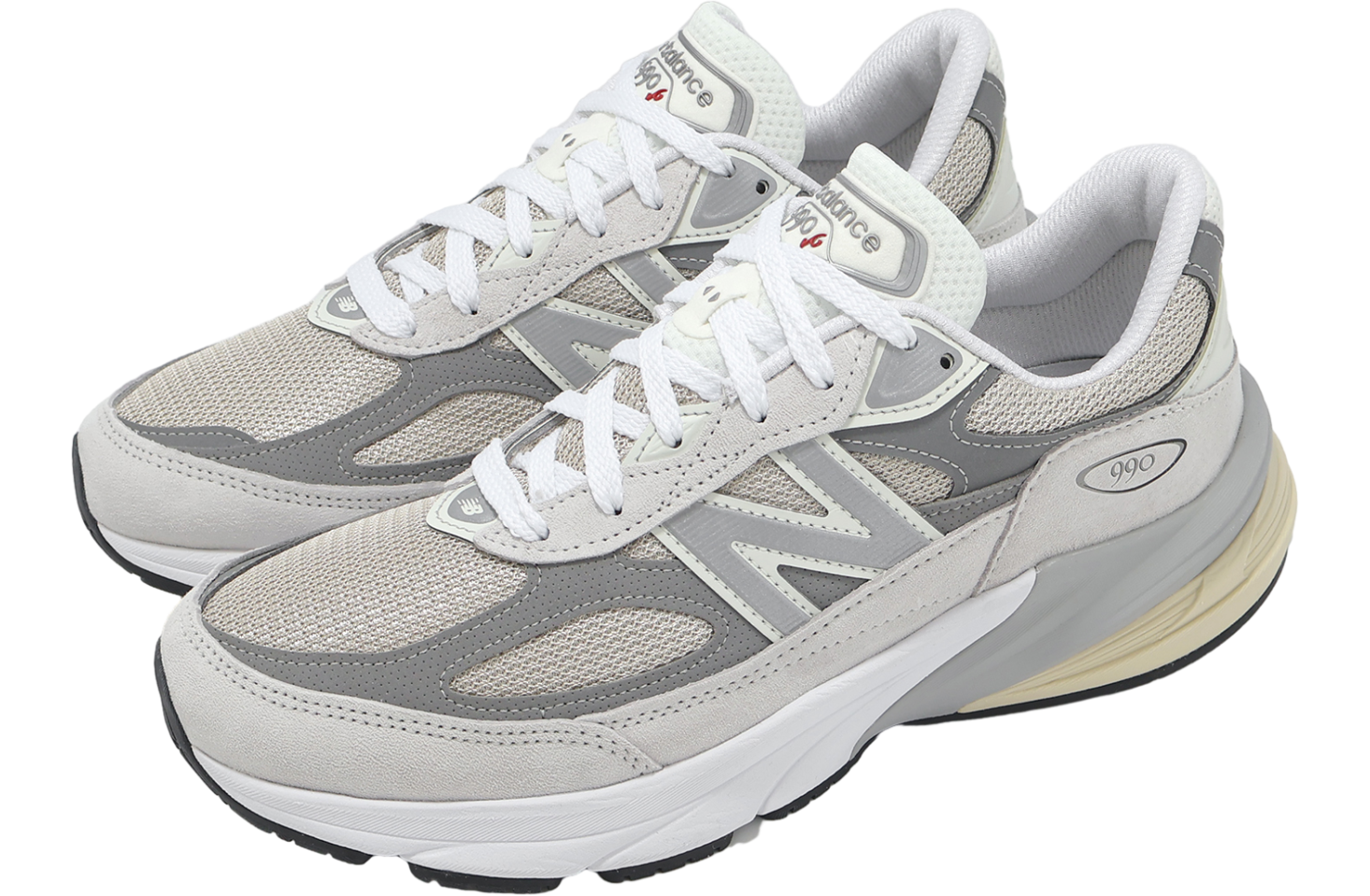 New Balance 990 V6 Grey / White - Oct 2024 - U990NC6D