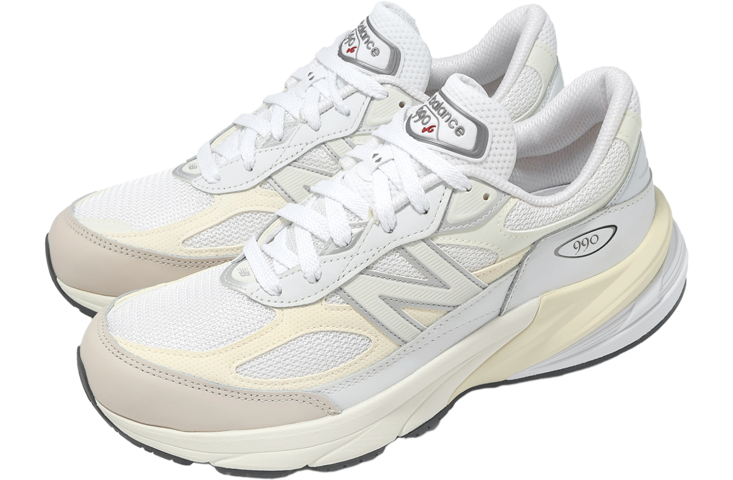 New Balance 990 V6 White / Beige