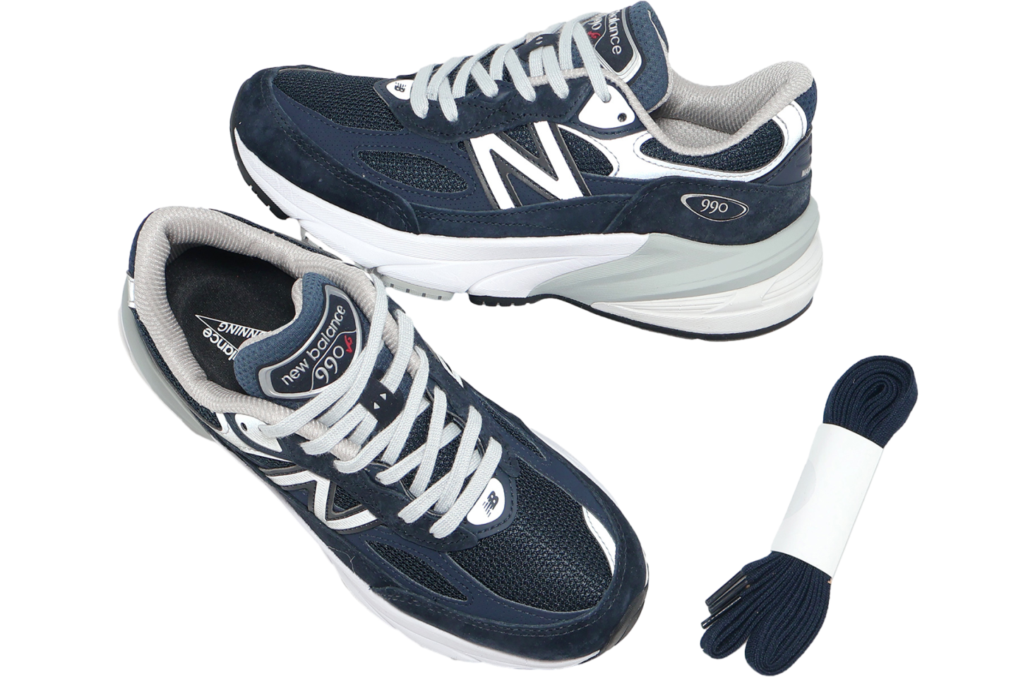 New Balance 990 V6 WMNS Navy / White - Dec 2024 - W990NV6B