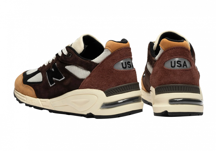 New Balance 990v2 Made In USA Brown M990BB2