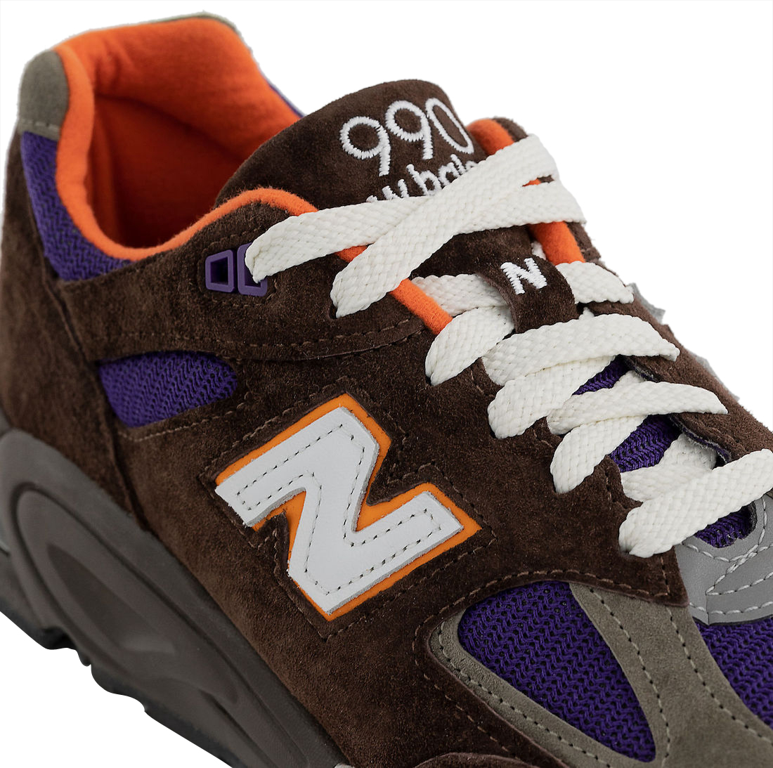 New Balance 990v2 Made in USA Brown Purple - Mar 2023 - M990BR2