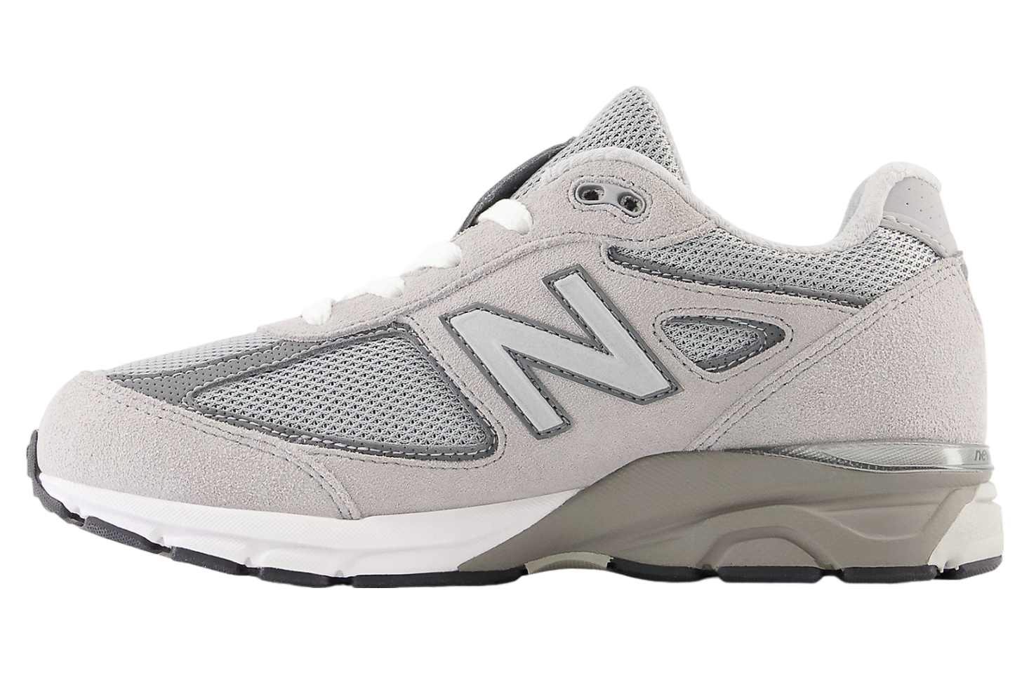 New Balance 990v4 GS Kool Gray / Silver Filigree