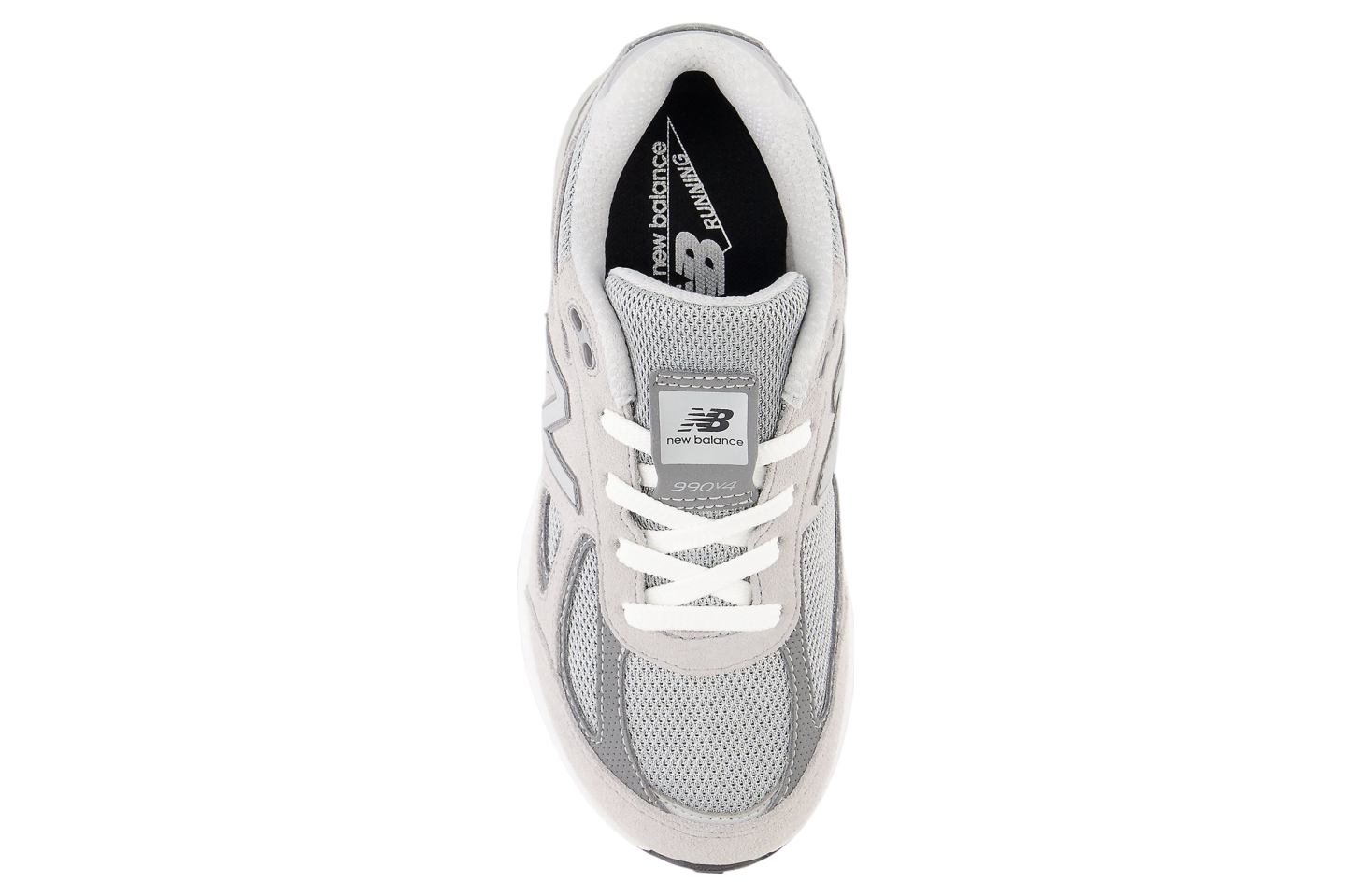 New Balance 990v4 GS Kool Gray / Silver Filigree