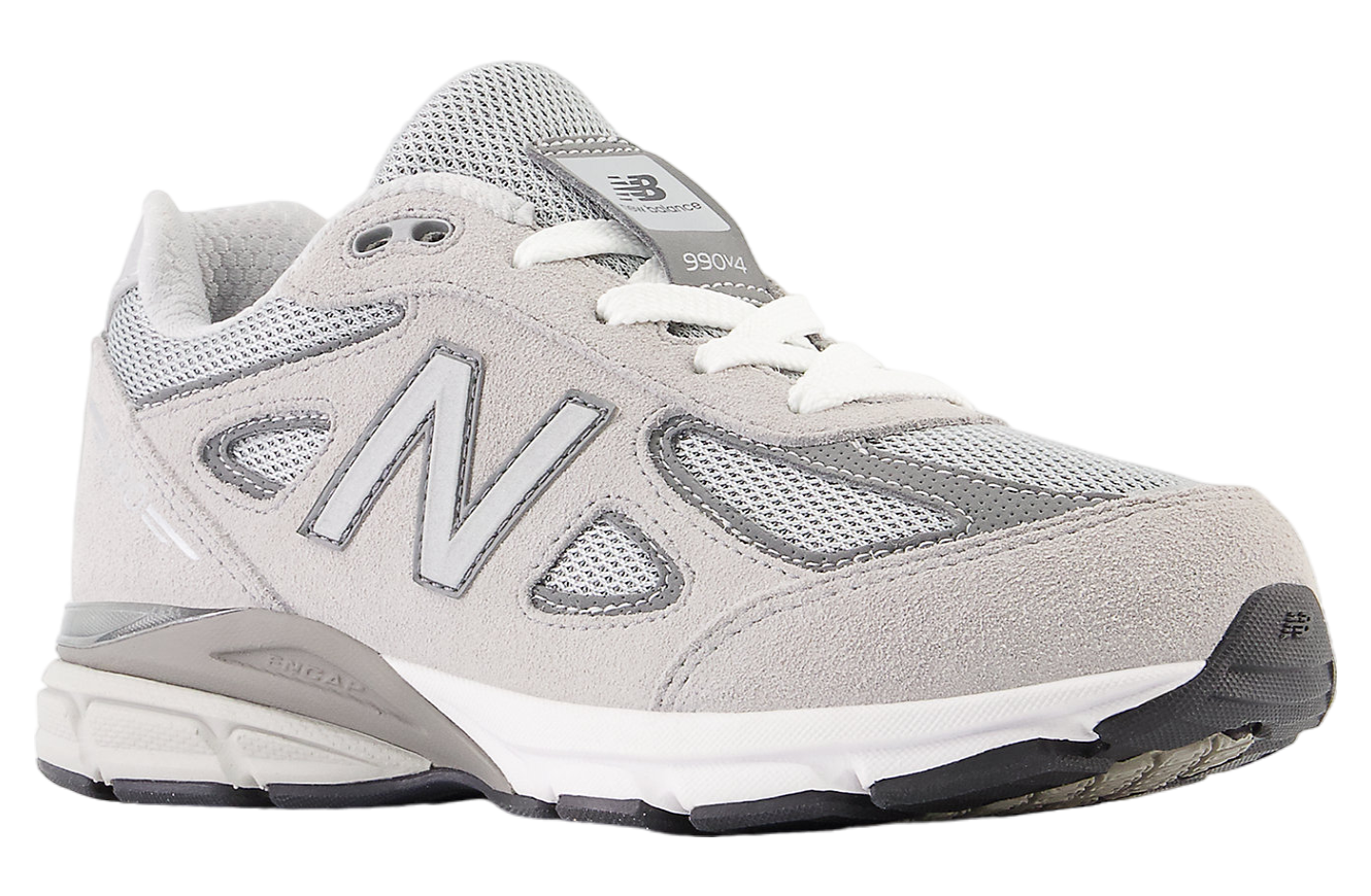 New Balance 990v4 GS Kool Gray / Silver Filigree