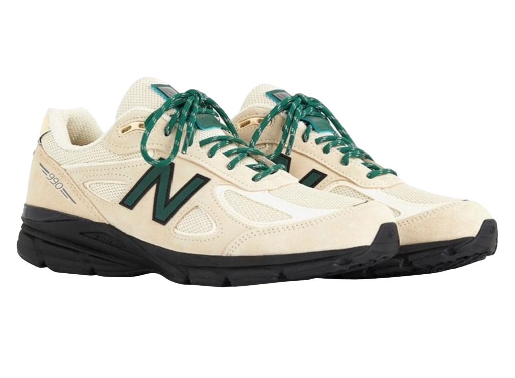 New Balance 990v4 Macadamia Nut / Black