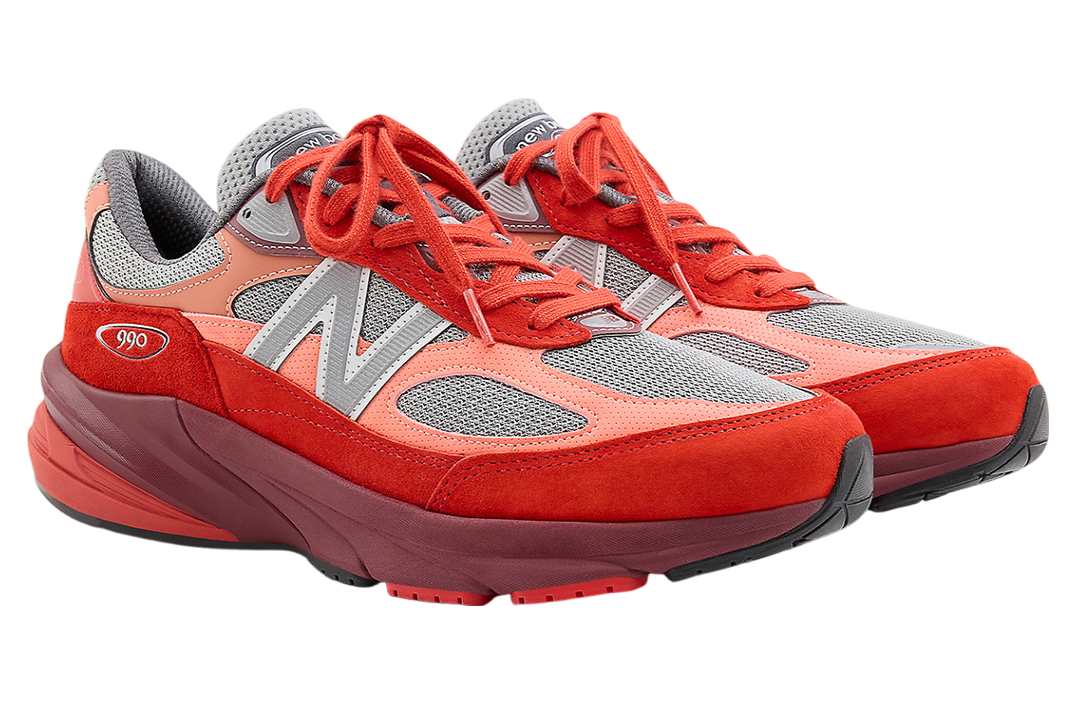 New Balance 990v6 Community Red - Jul 2025 - U990RT6