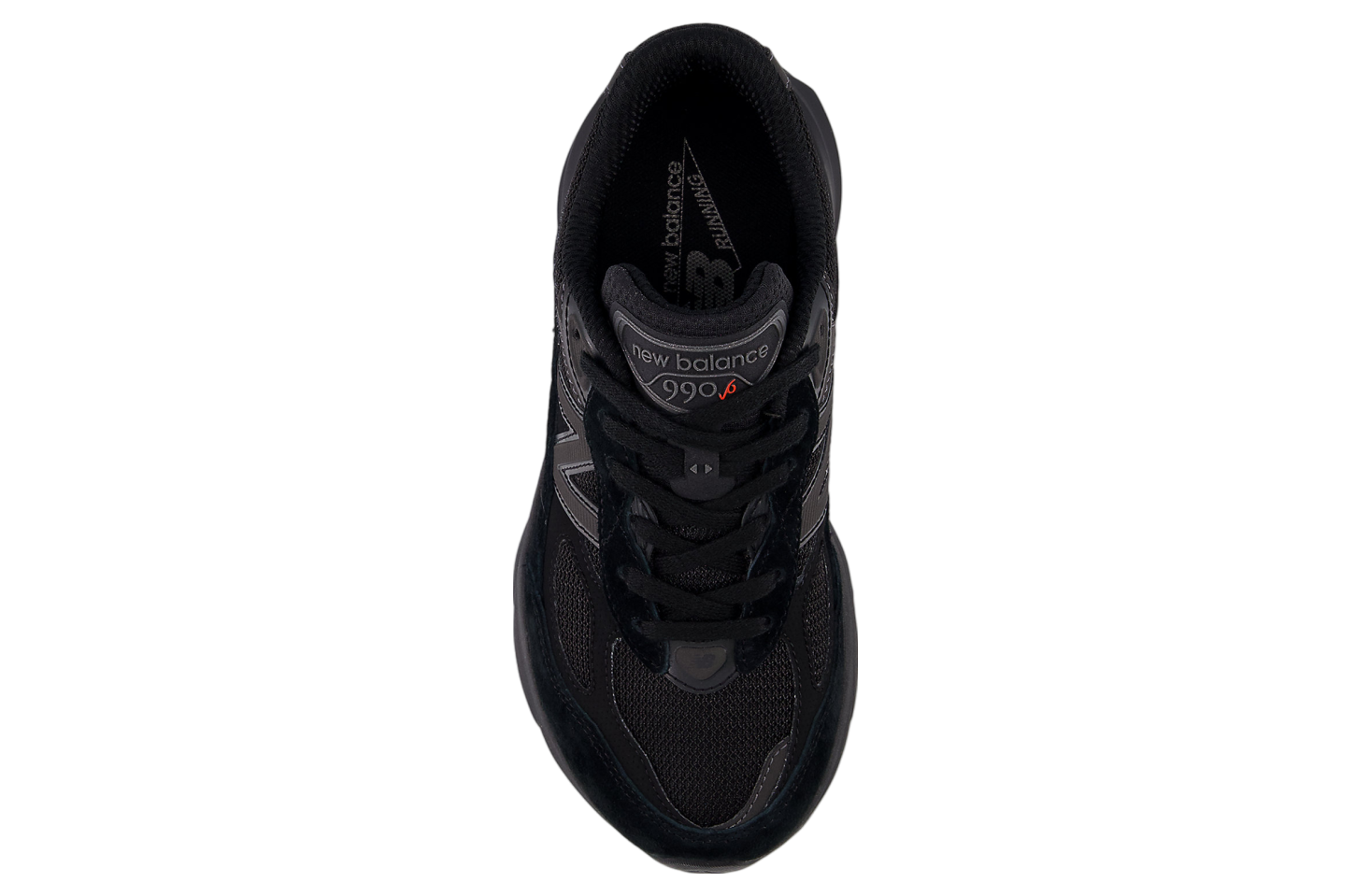 New Balance 990v6 GS Black / Black Metallic