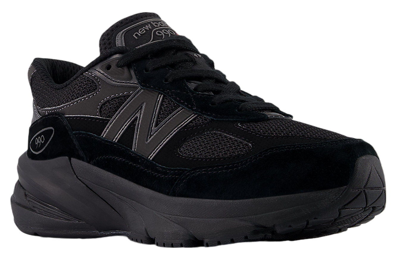 New Balance 990v6 GS Black / Black Metallic