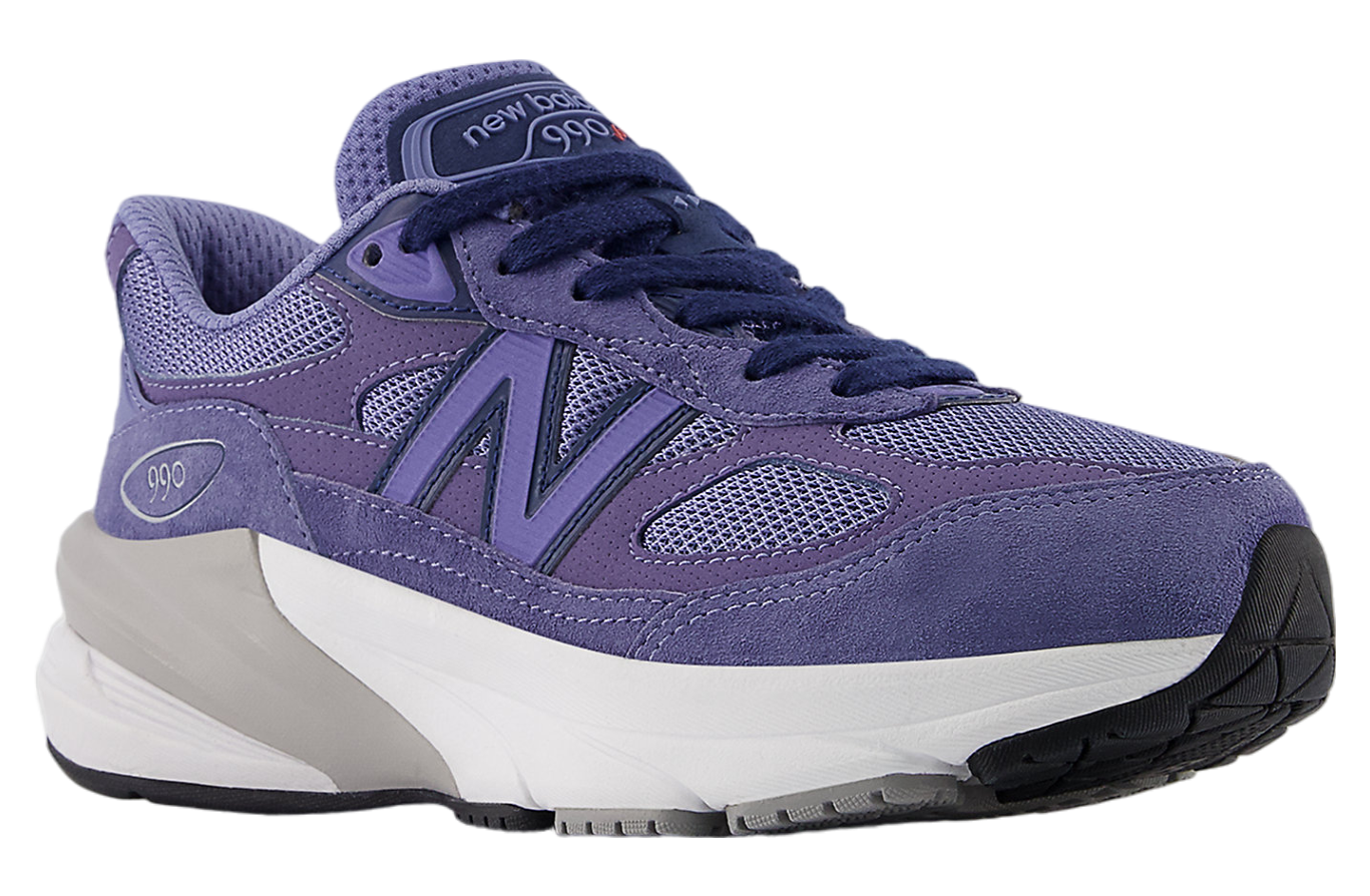 New Balance 990v6 GS Purple / Nb Navy