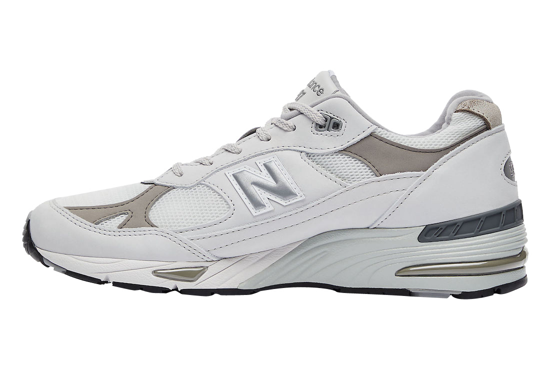 New Balance 991 Made in UK Star White