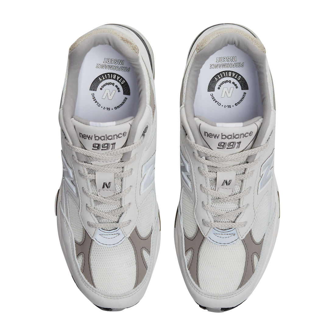 New Balance 991 Made in UK Star White