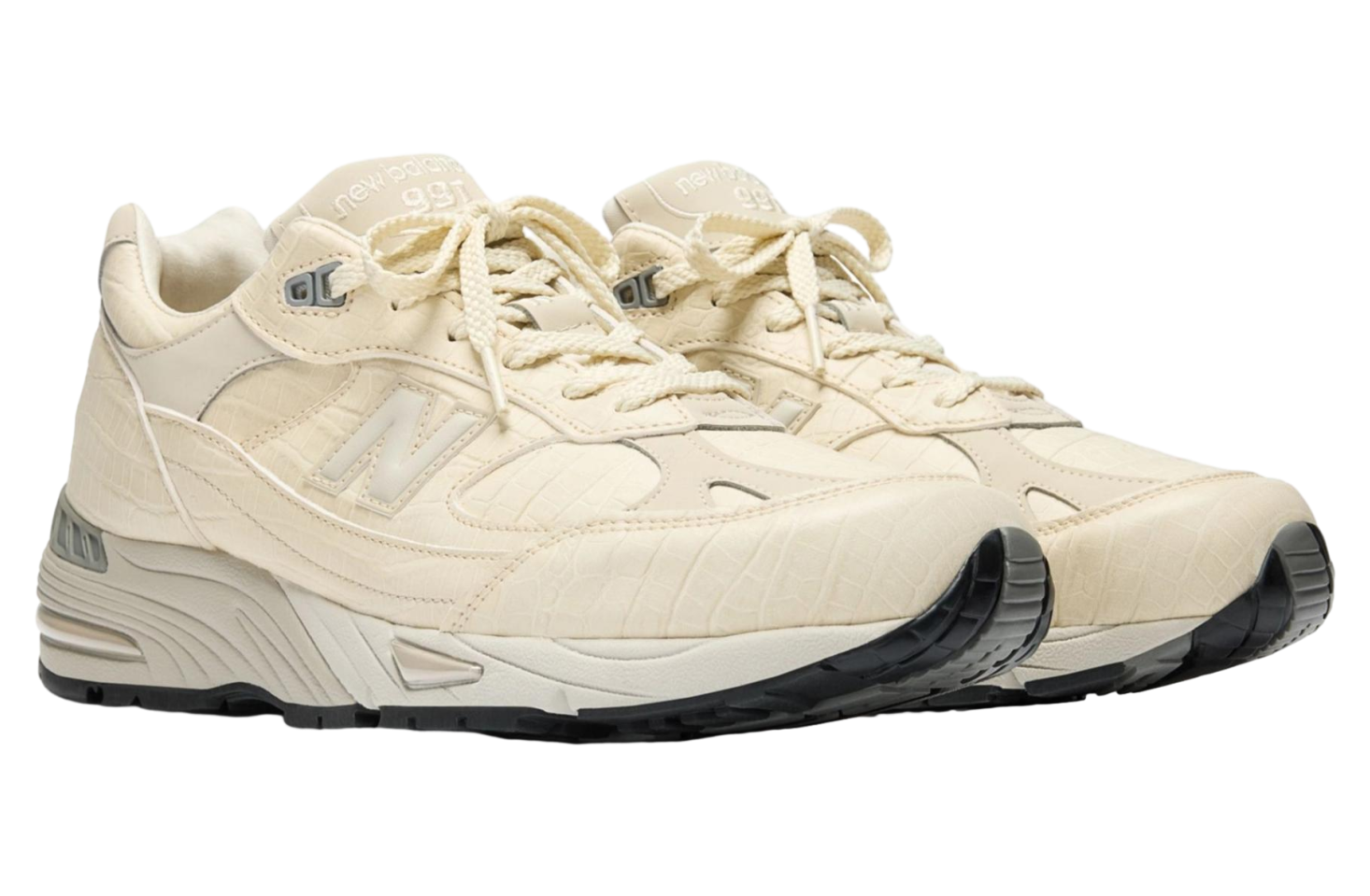 New Balance 991 Oyster Grey / Pistachio