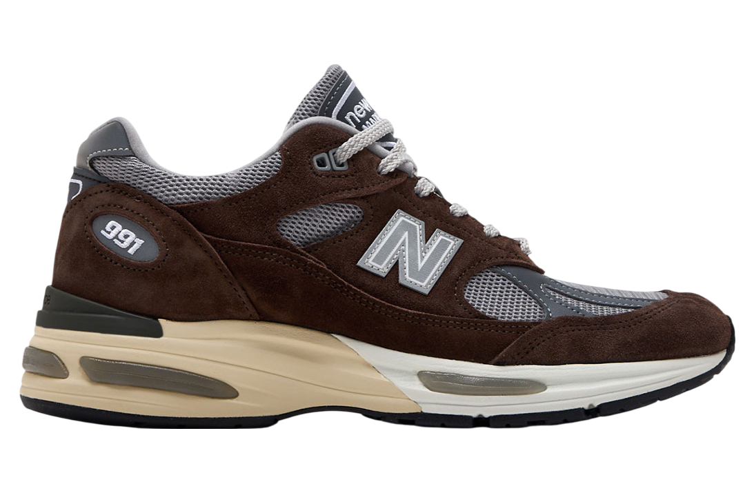 New Balance 991v2 Brown / Grey - Jul 2025 - U991BG2