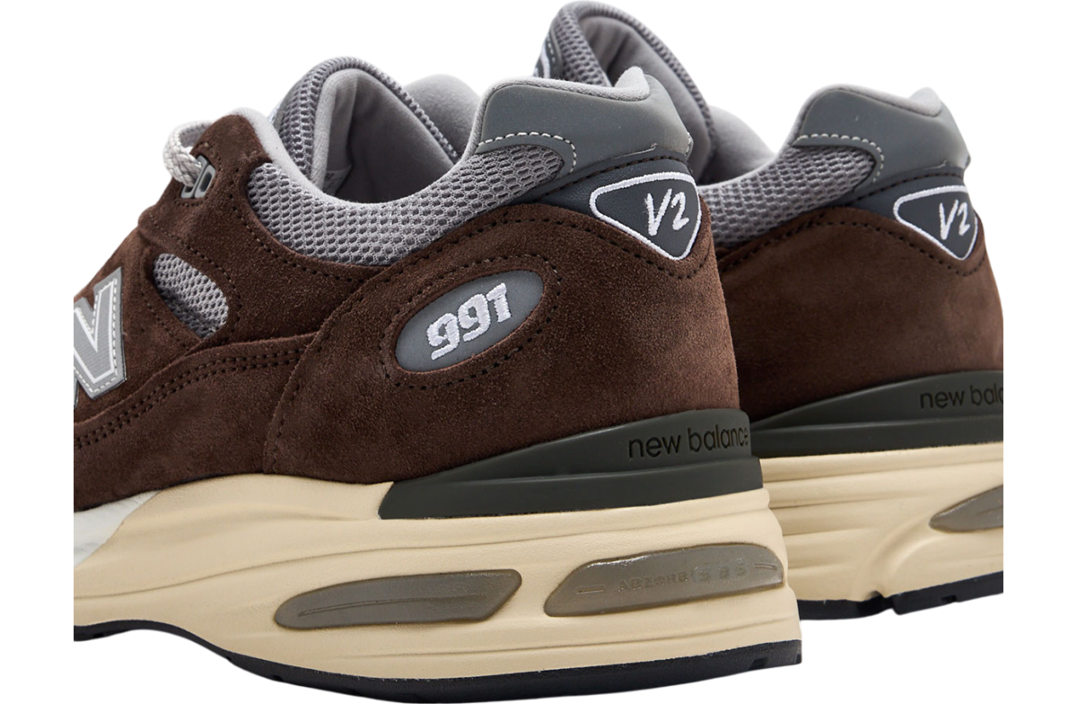New Balance 991v2 Brown / Grey