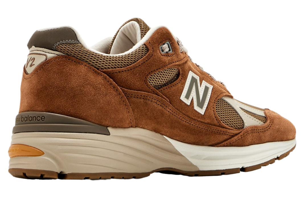 New Balance 991v2 Caramel Cafe / Dijon