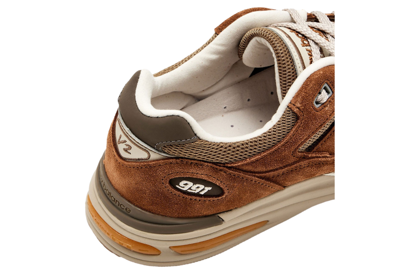 New Balance 991v2 Caramel Cafe / Dijon