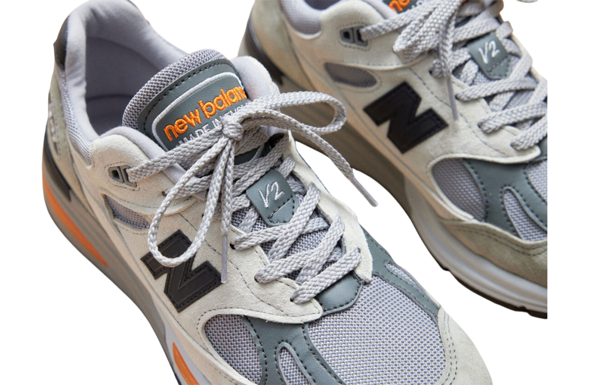 New Balance 991v2 Made in UK Grey / Orange