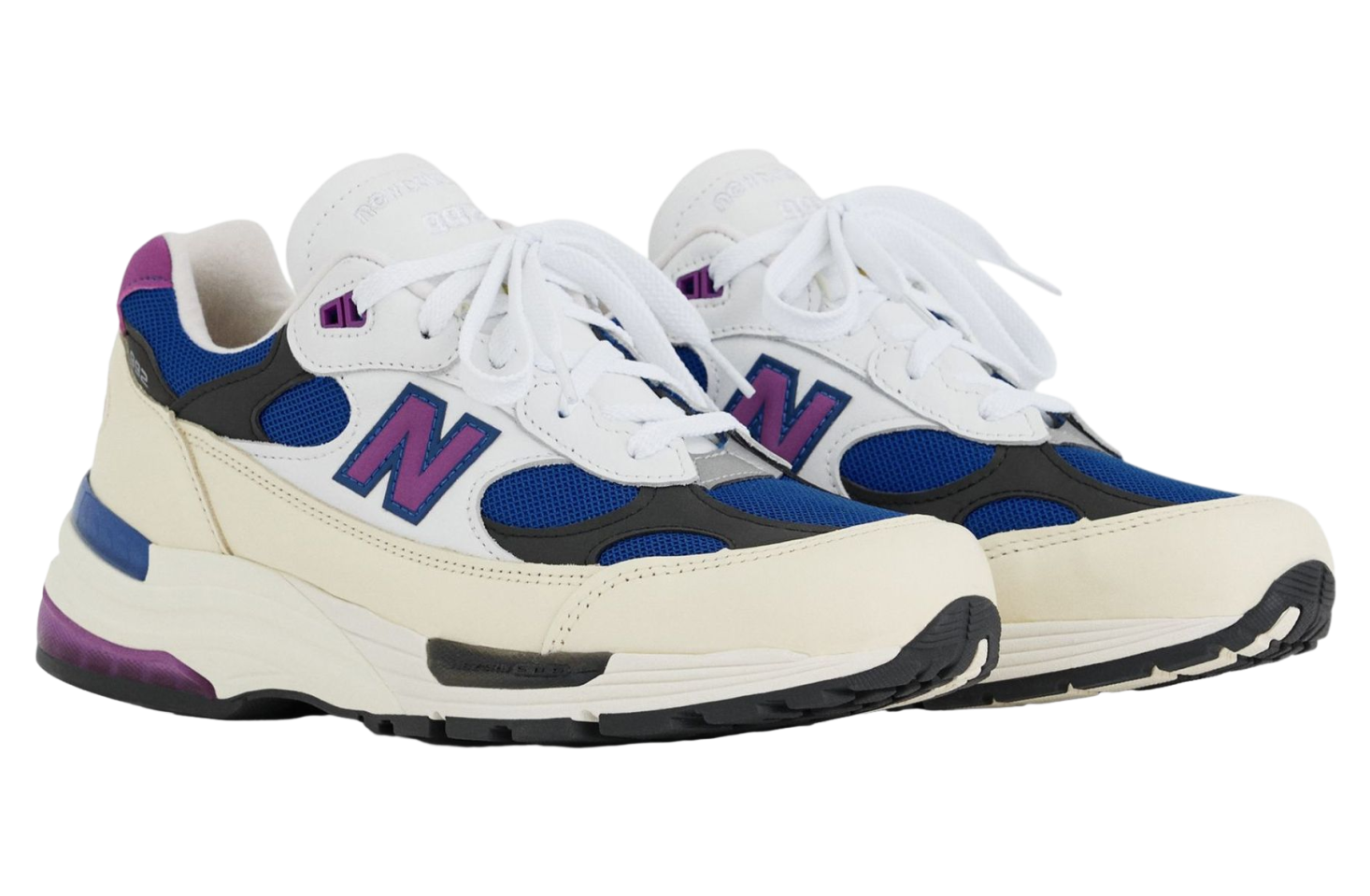 New Balance 992 Teal Royal / Purple Fushcia