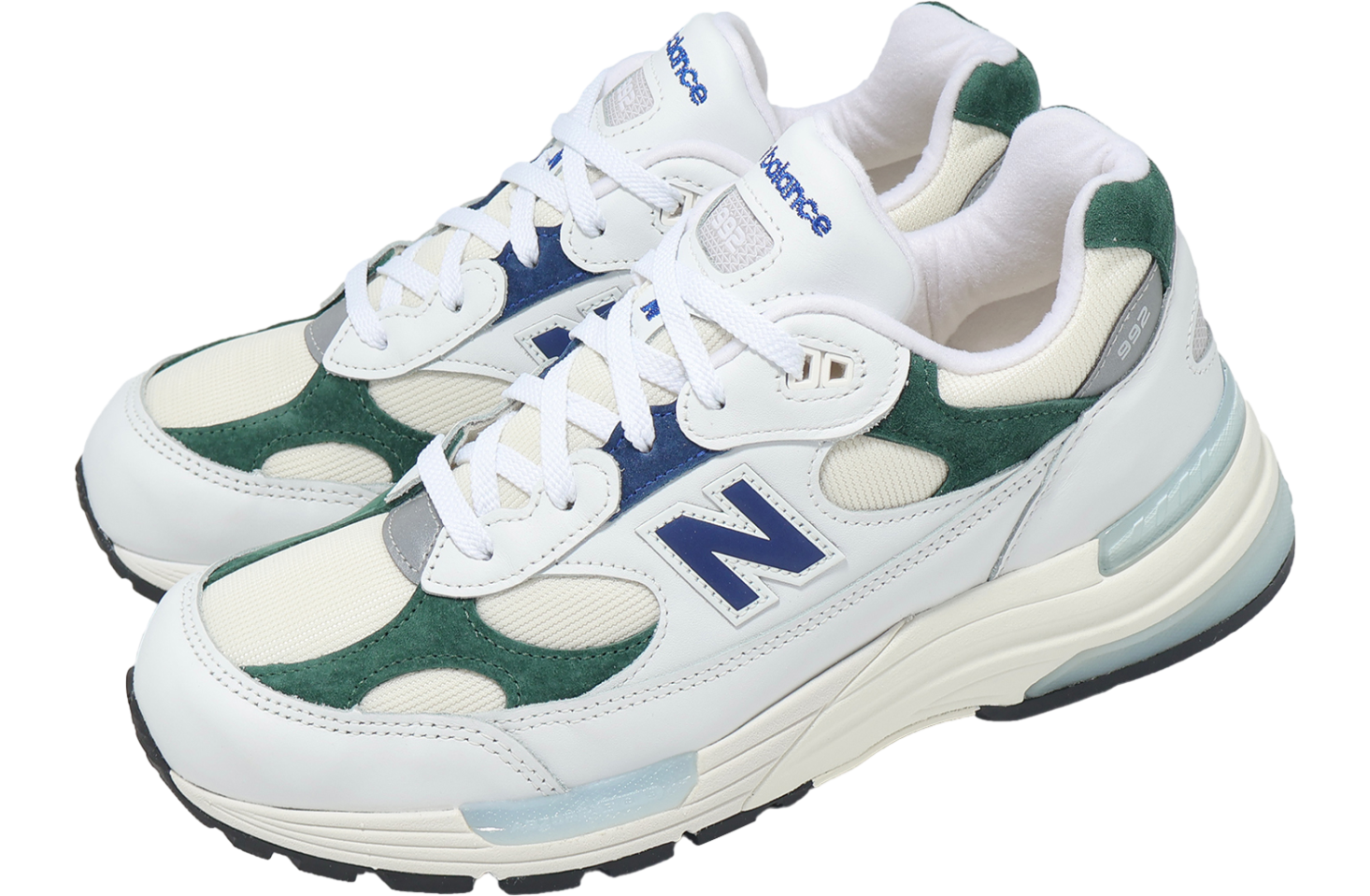 New Balance 992 White / Green
