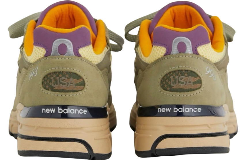 New Balance 993 Made in USA Olive Leaf