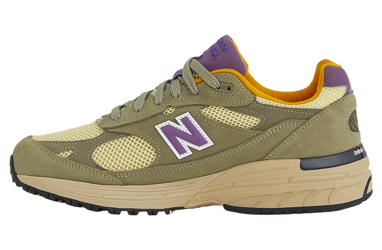 New Balance 993 Made in USA Olive Leaf