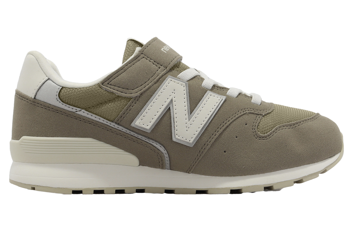 New Balance 996 Wide GS Khaki / White