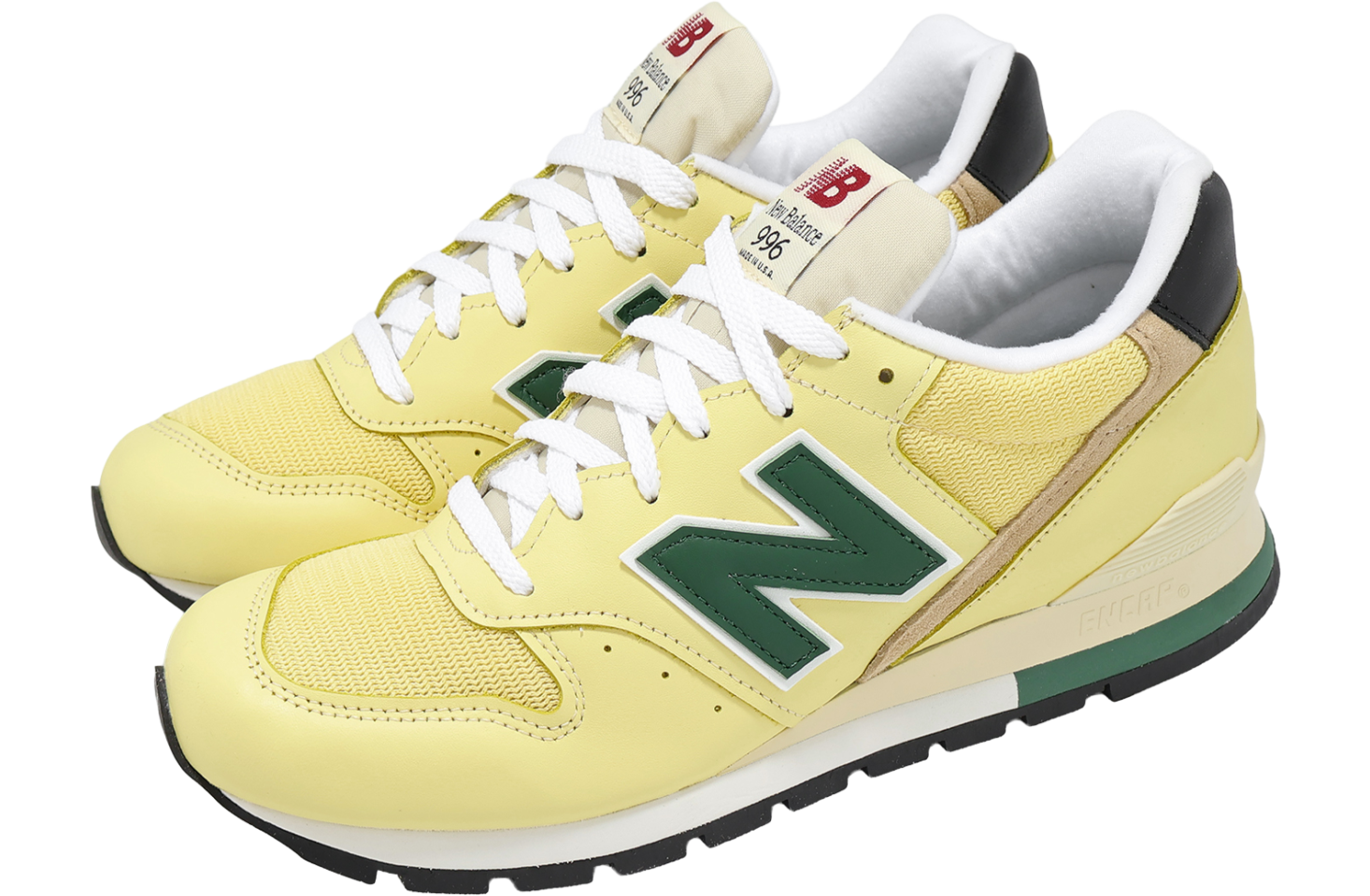 New Balance 996 Yellow / Green