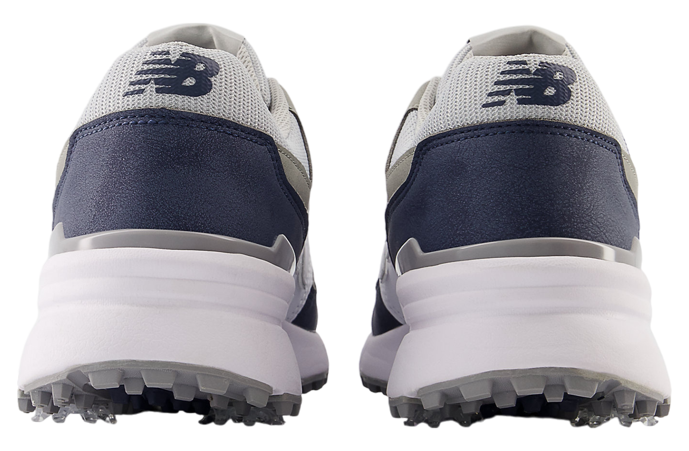 New balance 997 grey navy best sale