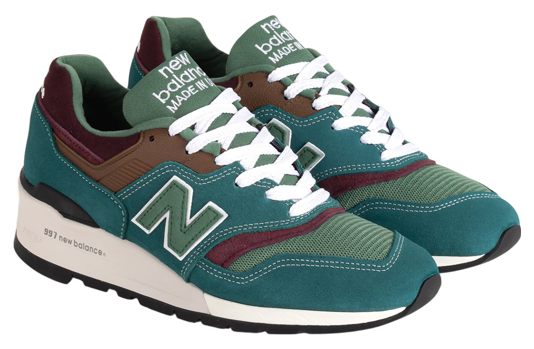 New Balance 997 Made In USA Teal / Brown