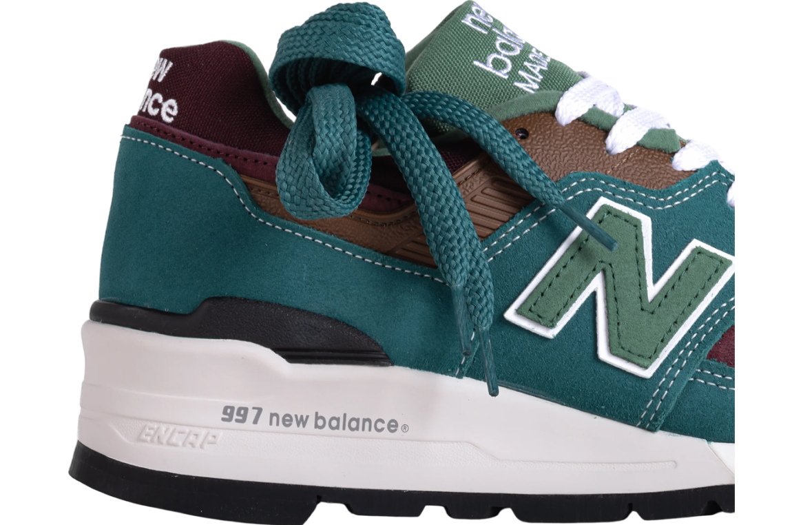 New Balance 997 Made In USA Teal / Brown